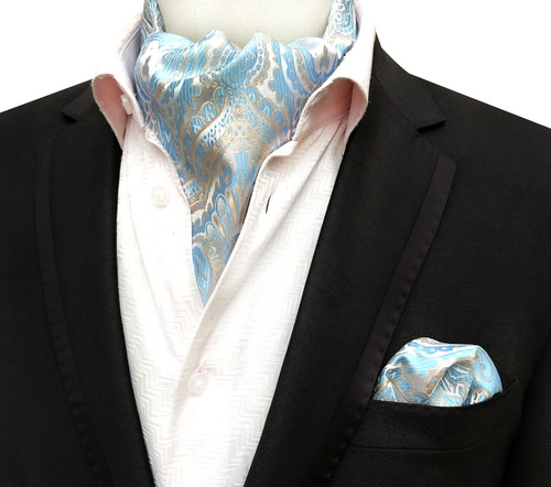 Classic men ascot cravat - cravat, tie