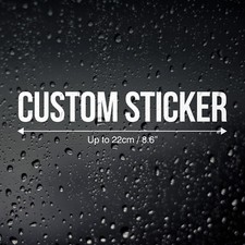 Custom Vinyl Stickers -