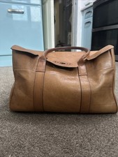 Genuine Mulberry Bayswater Over The Shoulder Handbag Tan Oak Leather