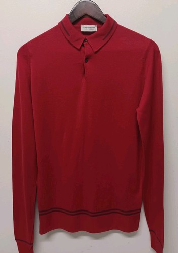 John smedley red wool - john,