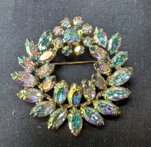 Vintage sherman tiara brooch - sherman,