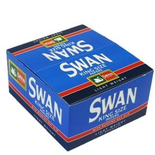 Swan Blue Rolling Paper King Size Full Box Of 50 Booklets