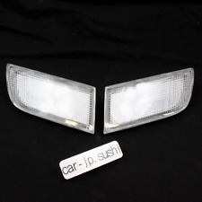 TOYOTA Genuine MR2 SW20 SW20L FRONT CLEAR CLEARANCE LAMP LENS Rh & Lh LIGHTS OEM