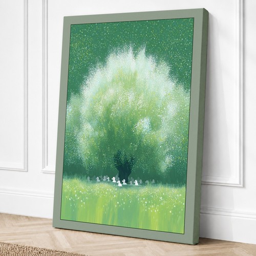 Weeping willow grace botanical - weeping,