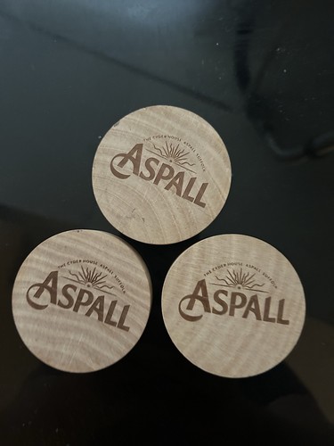 Aspall cider wooden - x3,