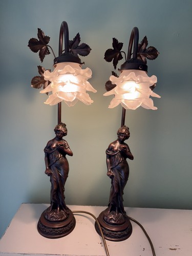 Pair vintage bronze - pair,