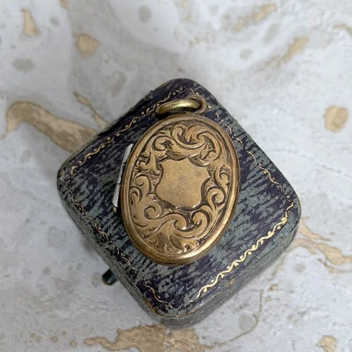 Antique victorian gilt brass - victorian,
