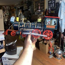 vintage hardto find Modern toys western battery power train 18” long