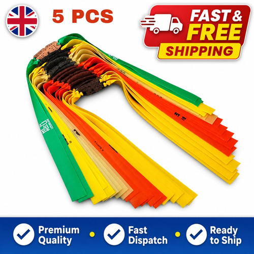 Flat rubber bands slingshot - flat,