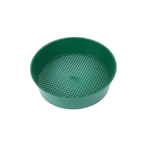 Plastic round garden - plastic, sieve