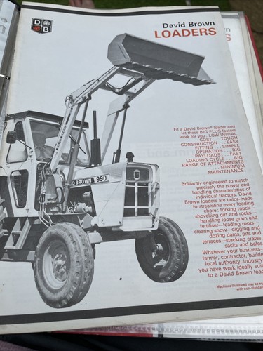 David brown loaders - brown,