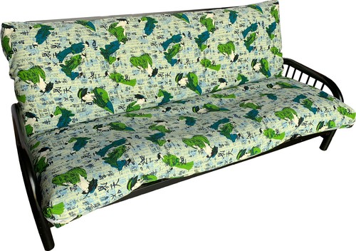 Full canvas denim futon - canvas,