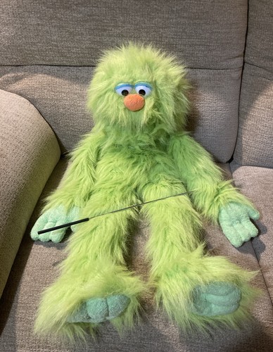 Silly puppets large green - puppets,