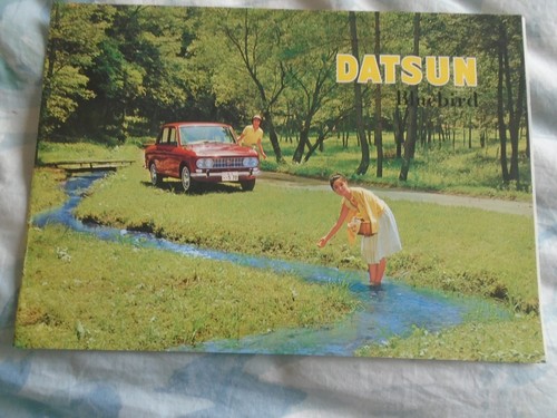 Datsun bluebird brochure - datsun,