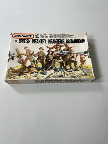 Matchbox british infantry - 1-76,
