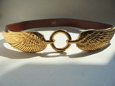 Rare Hermes Paris Gold Tone