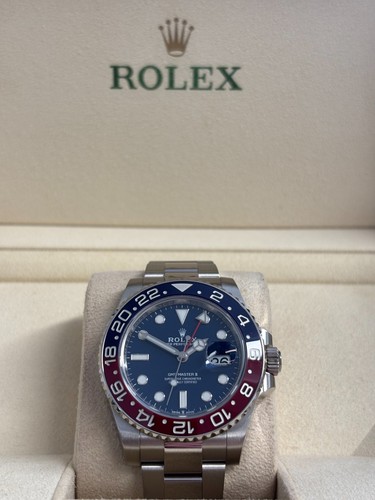 Rolex gmt master - ii, pepsi