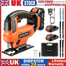 21V Cordless Jig Saw with 2x