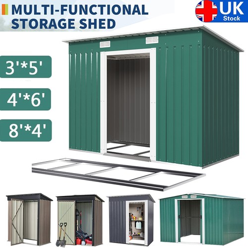 New metal garden shed - metal, 4,