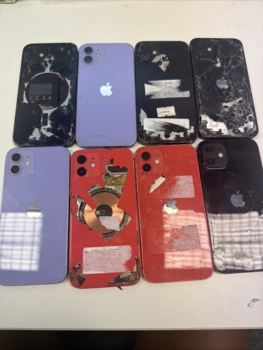 Job lot apple iphone 12 - lot, 8x