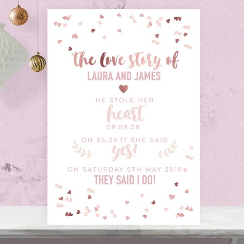 Personalised wedding love - wedding,