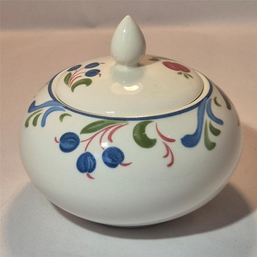 Poole pottery lidded - pottery,