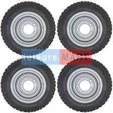 Four 185x13 (185/70 R13C 106/104N) Trailer Wheel & Tyre 5 Stud 6.5 " PCD