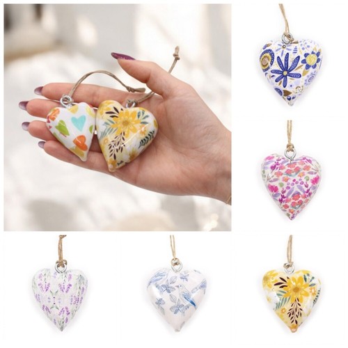 Small decorative wooden heart - small,