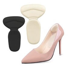 Heel Pads Liners Protector Cushions Grip For Loose Shoes Adhesive Foot Care Pair