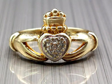 Vintage 9ct Gold Diamond