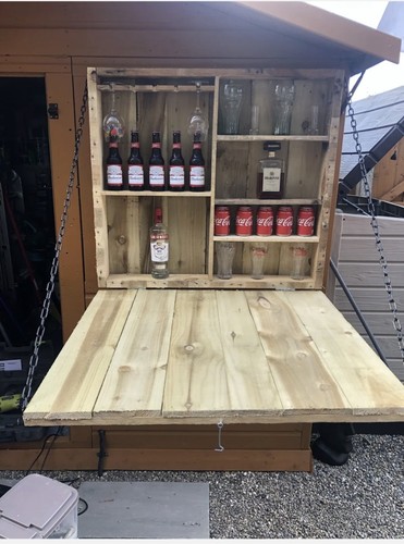 Garden bar drop down gin - bar,, down,