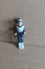 1992 VINTAGE CAPTAIN SCARLET COLONEL WHITE MINI FIGURE 4cm CALTON GERRY ANDERSON