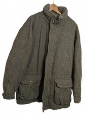 Rascher Sportswear Loden Field Jacket Coat XL 44" Tweed Shooting Hunting Work
