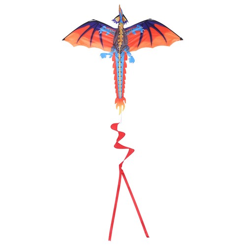 Dragon kite outdoor flying - 3d,