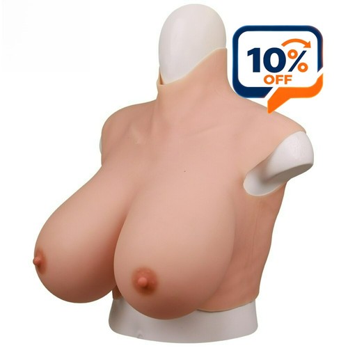 Realistic silicone breast - realistic,