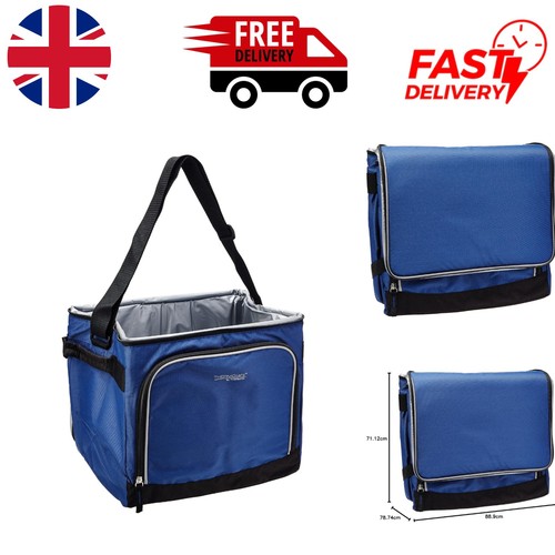 Stylish navy cooler bag 30l - bag,
