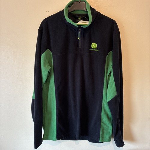 John deere half zip field - john,