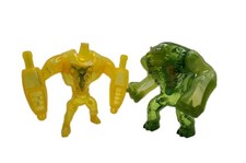 RARE Mcdonalds Ben 10 Figures Armadrillo  Humungousaur Bandai Cartoon Network