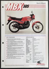 HONDA MBX50S SPORTS MOPED
