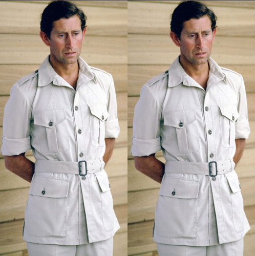 Retro men safari - men's, jackets