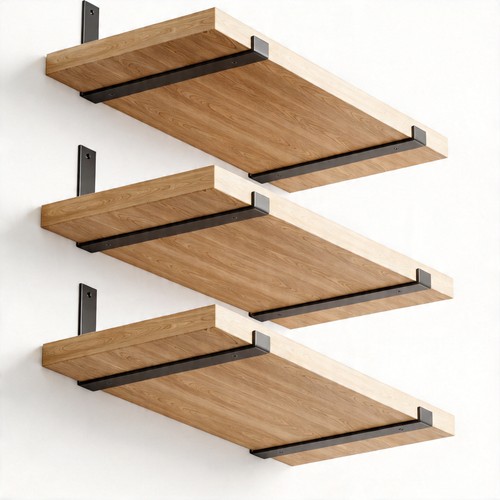 Pack inch wall - inch, shelf