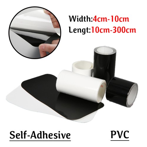 Black white pvc tape - /,