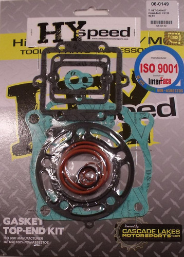 Hyspeed top end head - top, gasket