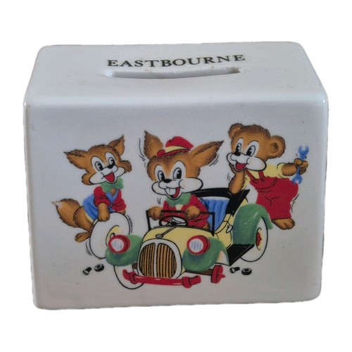 Vintage ceramic money - , box