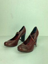 Bertie Burgundy Leather Mary