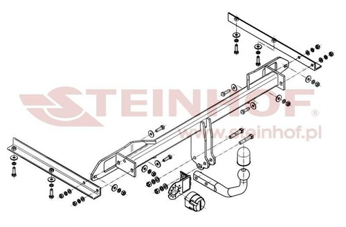 Steinhof towbar for vauxhall - steinhof,
