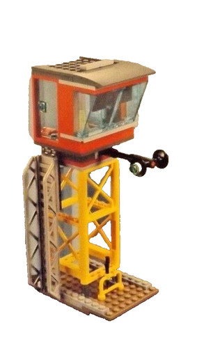 Signal box and rail - box,