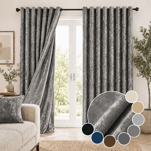 Thermal blackout curtains pair - thermal,