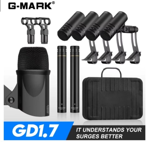Mark gd1 battery drum mic - gd1.7,