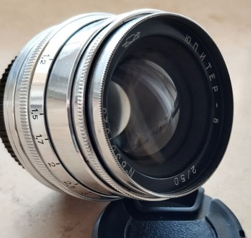 Jupiter 50mm m39 lens - m39,
